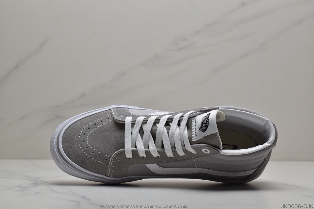160 公司级万斯Vans SK8-Mid Black/White 灰色  VN0A36ENMV58