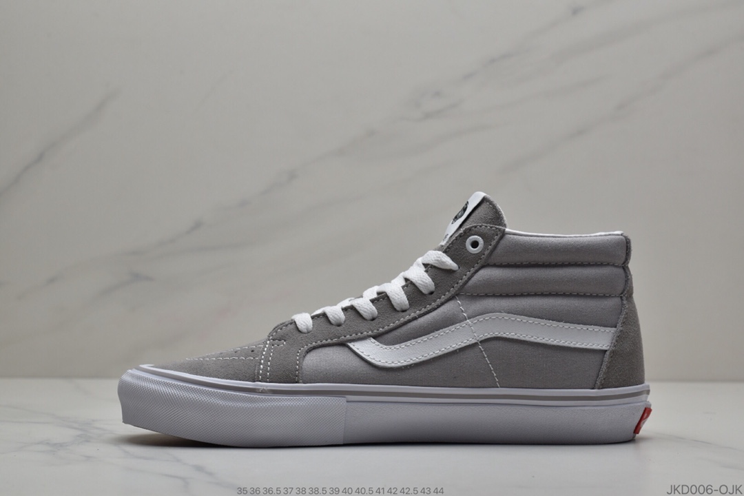 160 公司级万斯Vans SK8-Mid Black/White 灰色  VN0A36ENMV58