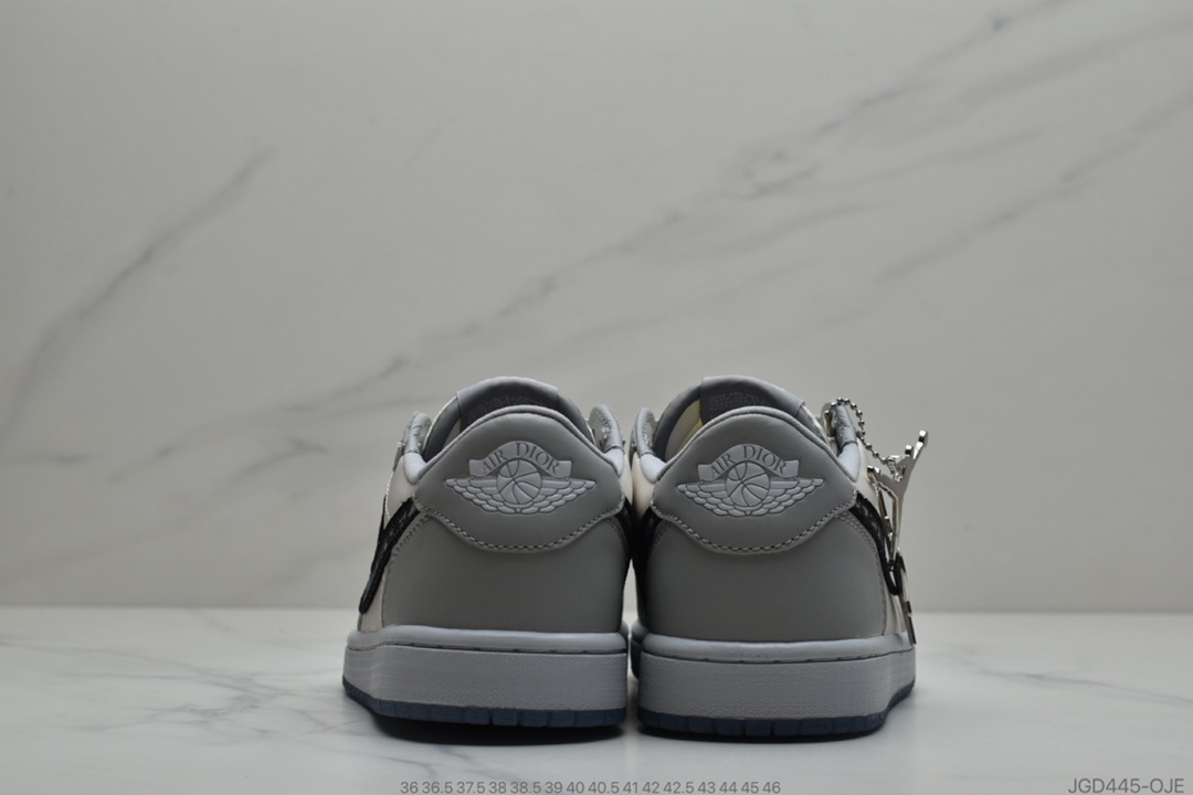 180 公司级  Dior x Air Jordan 1 High OG 低帮 迪奥联名 AJ1乔1板货号:CK6636-101