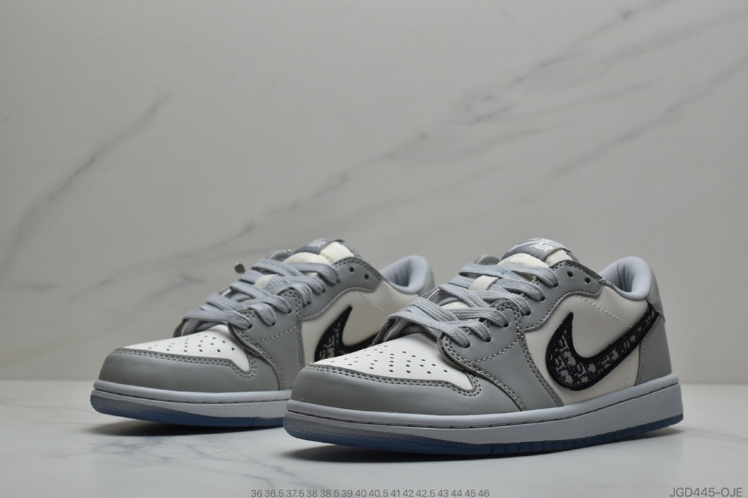 180 公司级  Dior x Air Jordan 1 High OG 低帮 迪奥联名 AJ1乔1板货号:CK6636-101