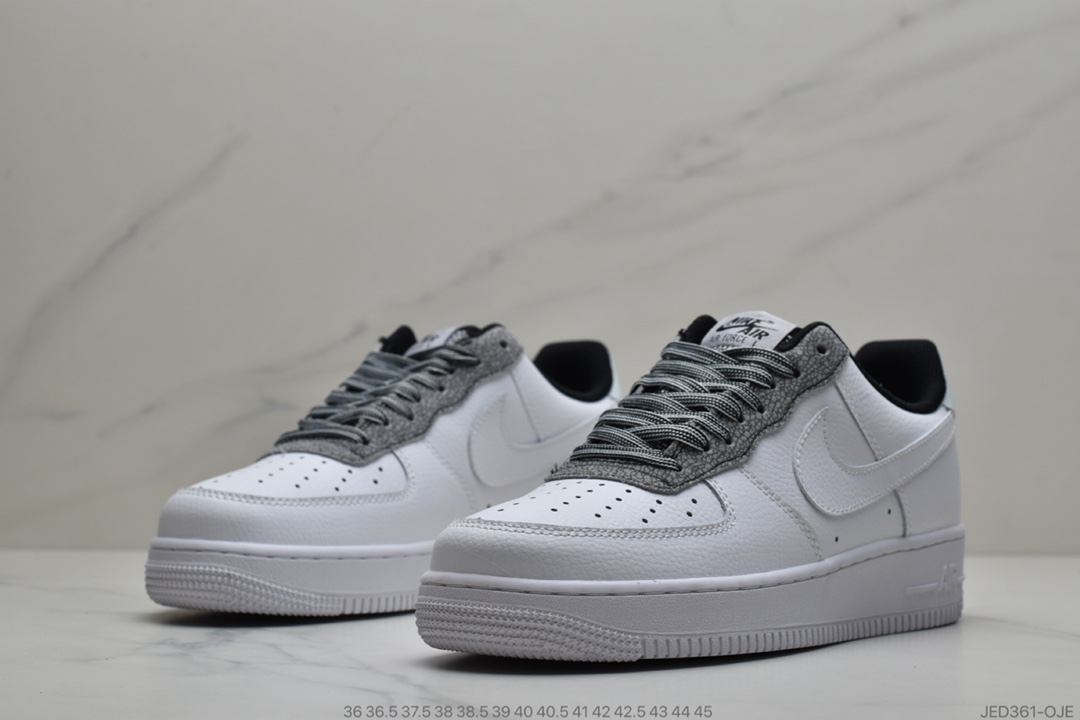 150 公司级耐克Nike Air Force 1 '07 LV8 AF1 大理石纹板鞋CK4363-200
