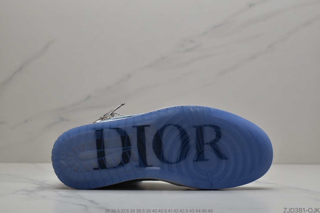 240 公司级NIKE/耐克 乔丹Dior x Air Jordan 1 Low 高帮跨界联名 迪奥联名 553668-999