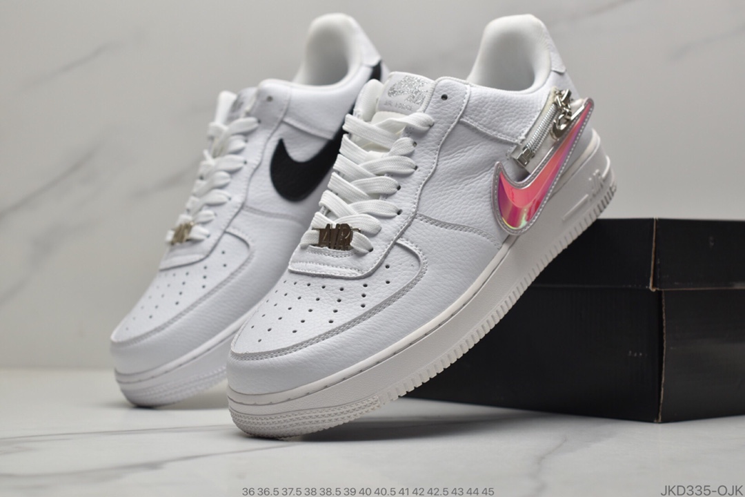 160  Nike Air Force 1 Low 07'PRM “Zip Swoosh”拉链换勾货号：CW6558-001