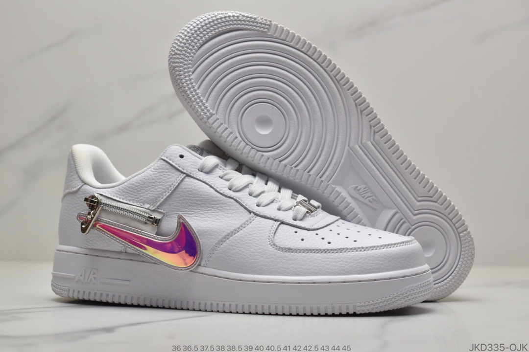 160  Nike Air Force 1 Low 07'PRM “Zip Swoosh”拉链换勾货号：CW6558-001
