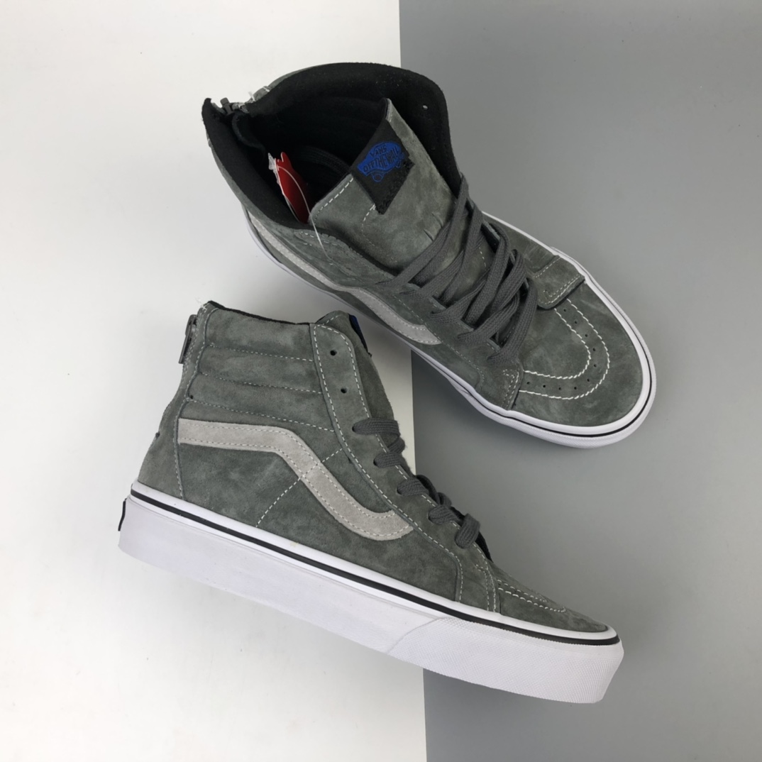 180 Madness x Vans SK8-Hi 全麂皮灰休闲板鞋 VN-OXH7DKU