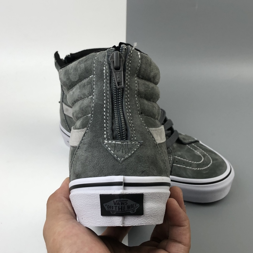 180 Madness x Vans SK8-Hi 全麂皮灰休闲板鞋 VN-OXH7DKU