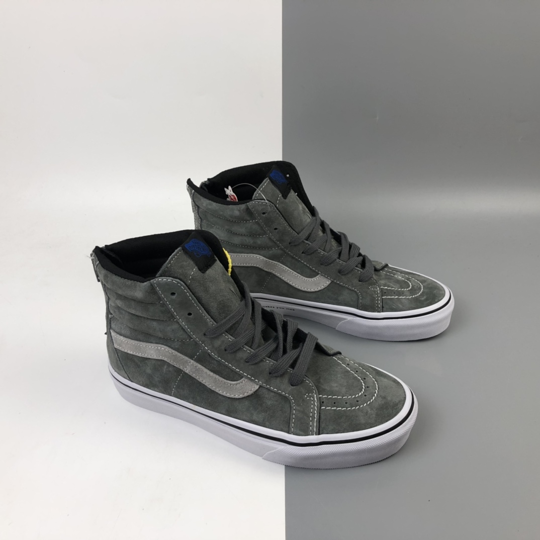 180 Madness x Vans SK8-Hi 全麂皮灰休闲板鞋 VN-OXH7DKU