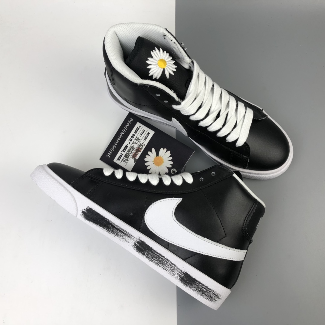 180 PEACEMINUSONE x Nike Blazer Mid '1977 Vintage WE Leather”Para-noise”  CJ6101-900