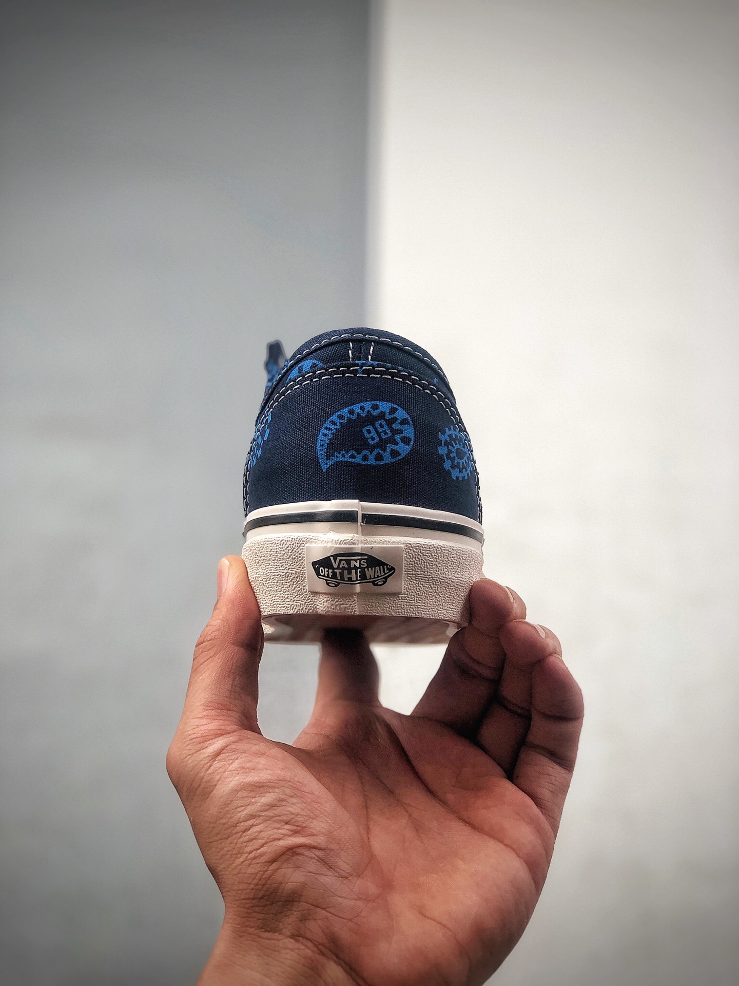 150 Vans Style 36 Decon SF 万斯 蓝色微生物涂鸦