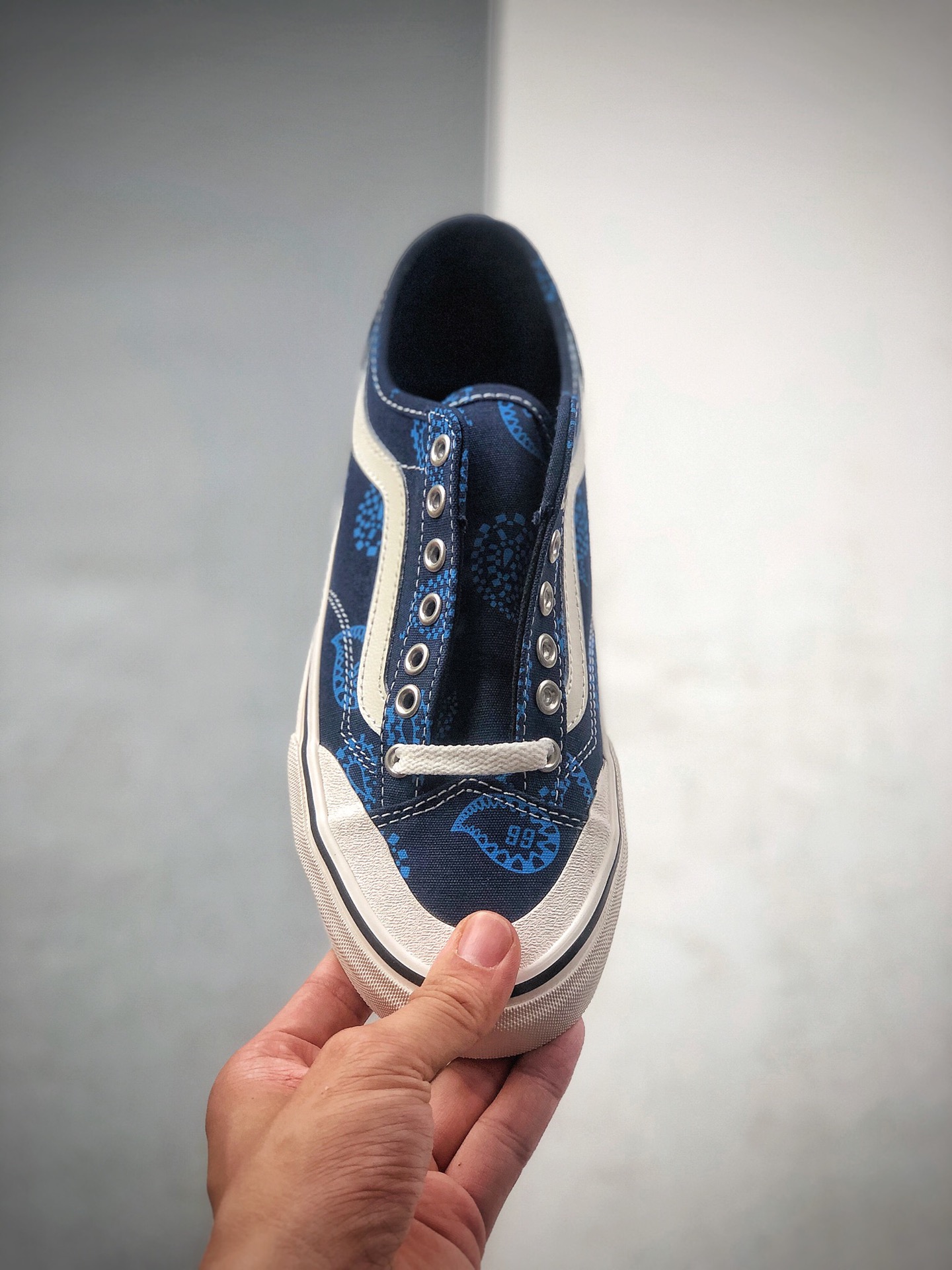 150 Vans Style 36 Decon SF 万斯 蓝色微生物涂鸦