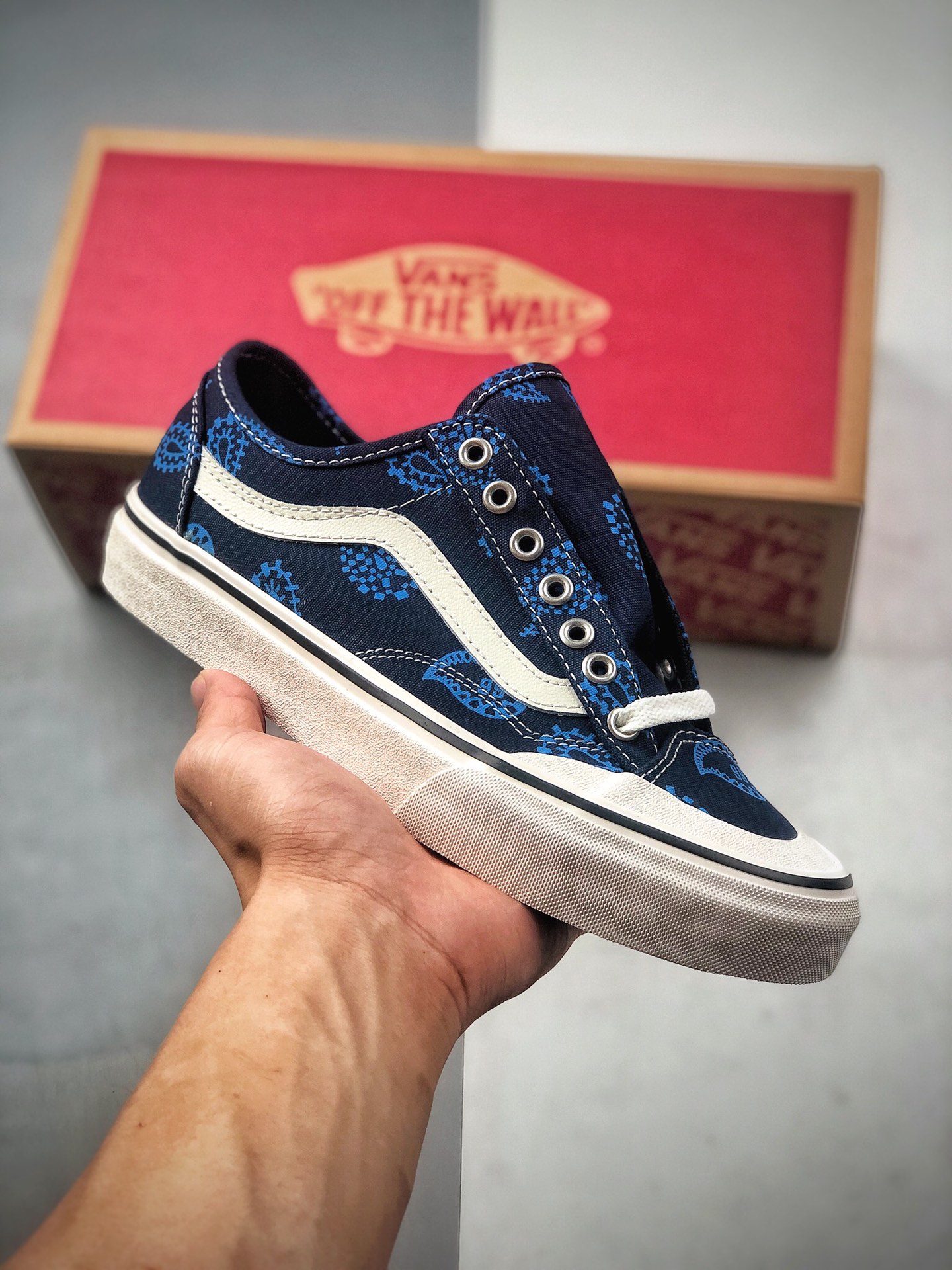 150 Vans Style 36 Decon SF 万斯 蓝色微生物涂鸦