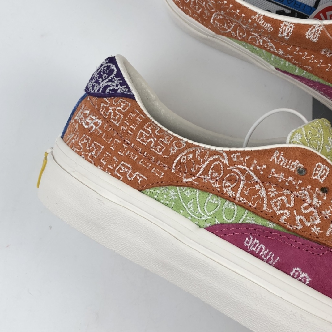 180 Rhude x Vans Acer Ni Sp 粉橙腰果花低帮板鞋 VN0A4UWY2F7