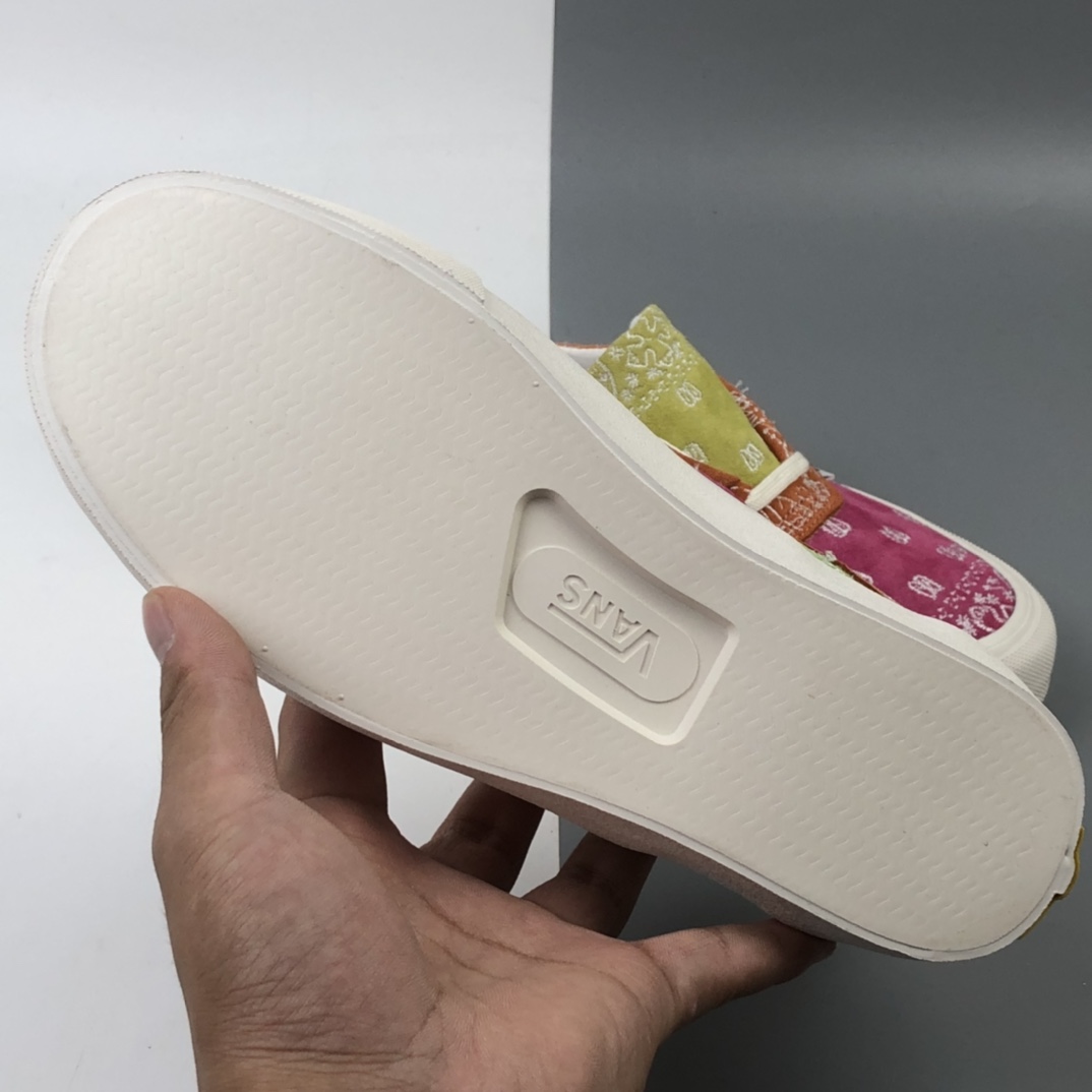 180 Rhude x Vans Acer Ni Sp 粉橙腰果花低帮板鞋 VN0A4UWY2F7