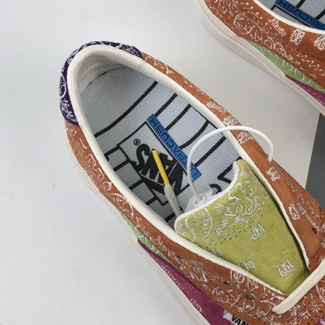 180 Rhude x Vans Acer Ni Sp 粉橙腰果花低帮板鞋 VN0A4UWY2F7