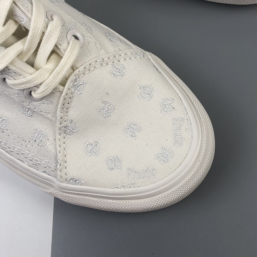 180 Rhude x Vans Acer Ni Sp 白色腰果花低帮板鞋 VN0A3TKD2F6