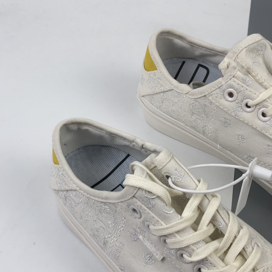 180 Rhude x Vans Acer Ni Sp 白色腰果花低帮板鞋 VN0A3TKD2F6