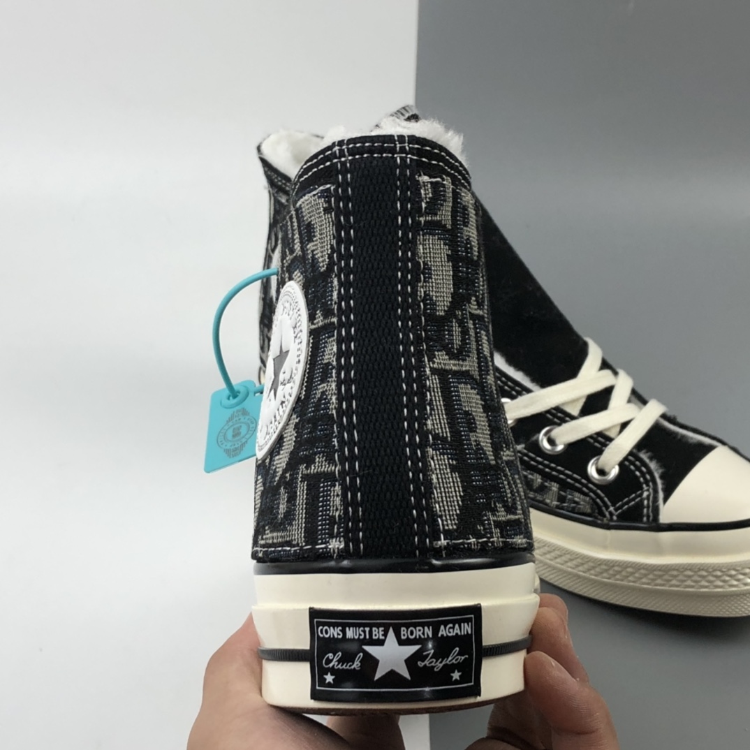 160  CONVERSE X DIOR 老花加绒加厚版本 匡威1970S迪奥联呈独家重磅释出