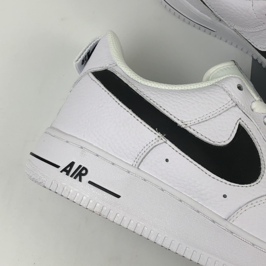 200 Nike Air Force 1 Premium“Shadow grey” 空军一号全白配色侧面Logo3M反光低帮板鞋 CV3039-105