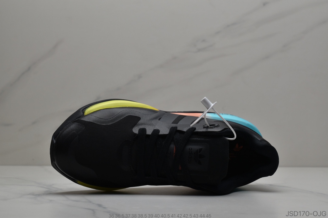 200 公司级阿迪达斯adidas Originals ZX Alkyne 1180”Black/Volt”ZX FW4793