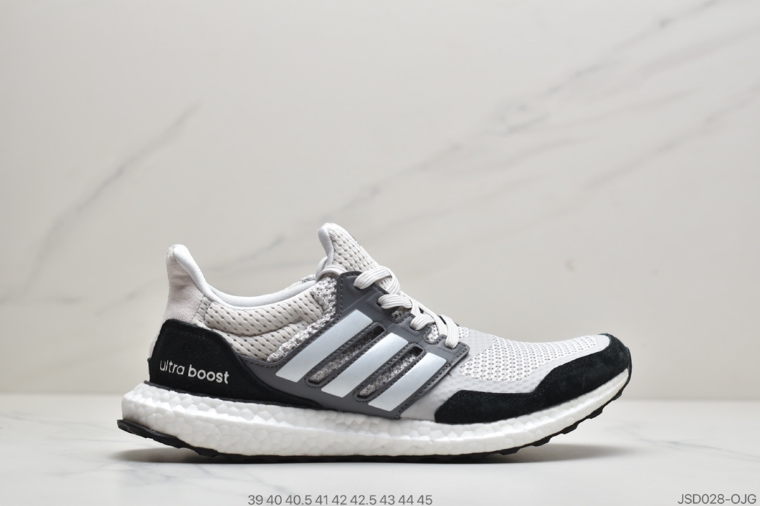 200 公司级Adidas Ultra Boost Pure  阿迪爆米花针织透气缓震跑鞋EF0724