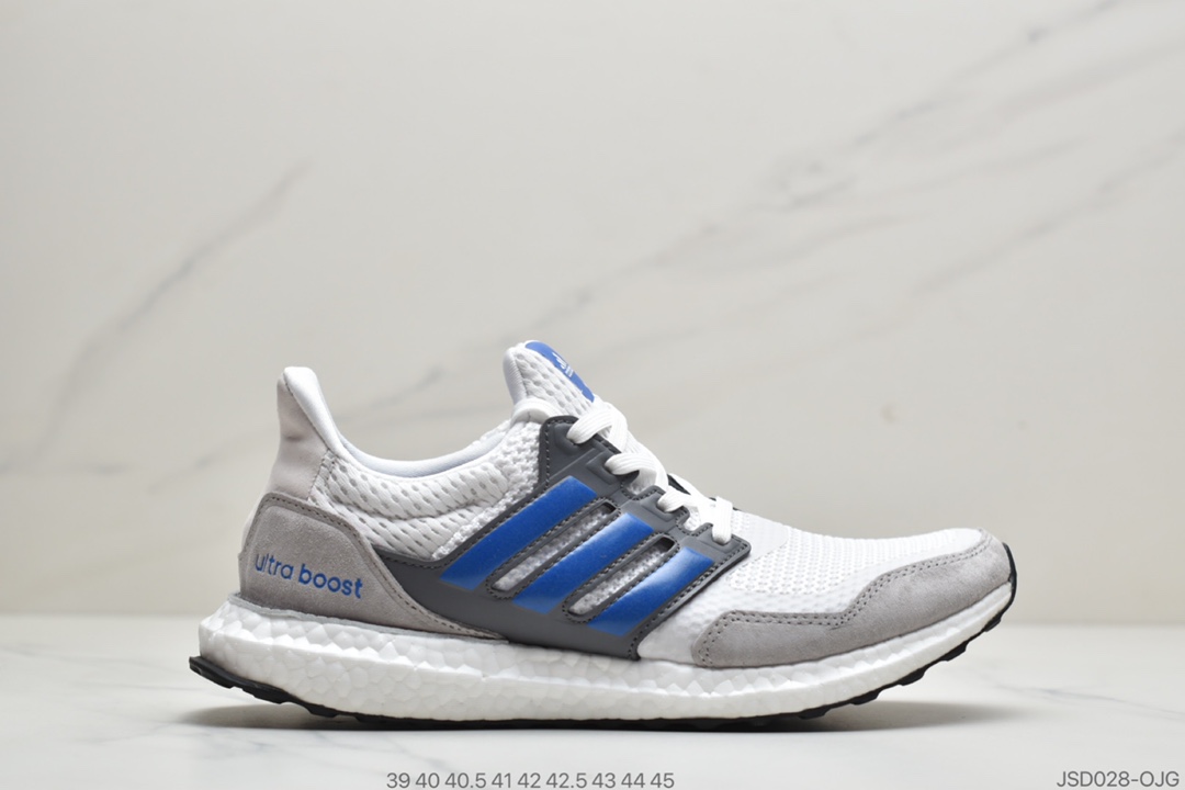 200 公司级Adidas Ultra Boost Pure  阿迪爆米花针织透气缓震跑鞋EF0724