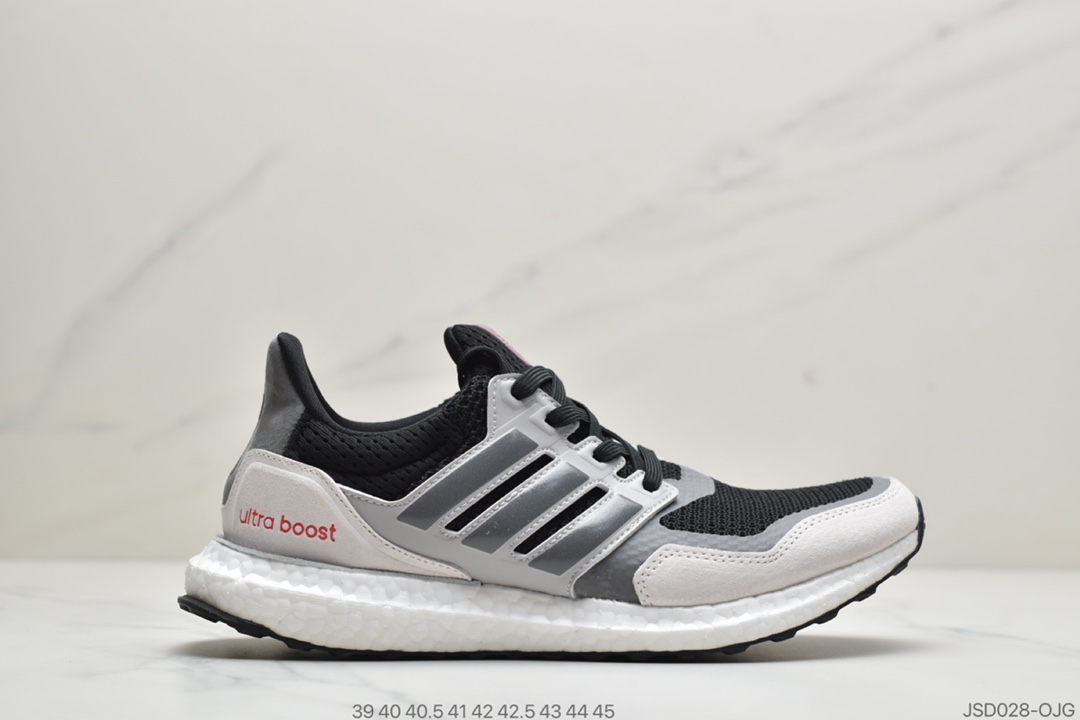 200 公司级Adidas Ultra Boost Pure  阿迪爆米花针织透气缓震跑鞋EF0724