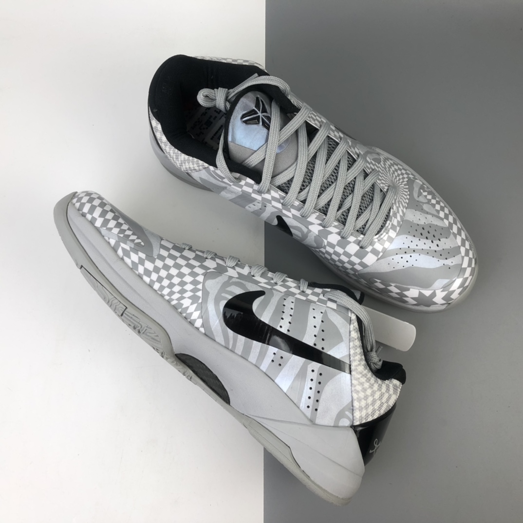 300 灭世纯原版 Nike Zoom Kobe 5 ”ZEBRA” 科比5马赛克斑马配色 专业实战篮球鞋 CD4991-003