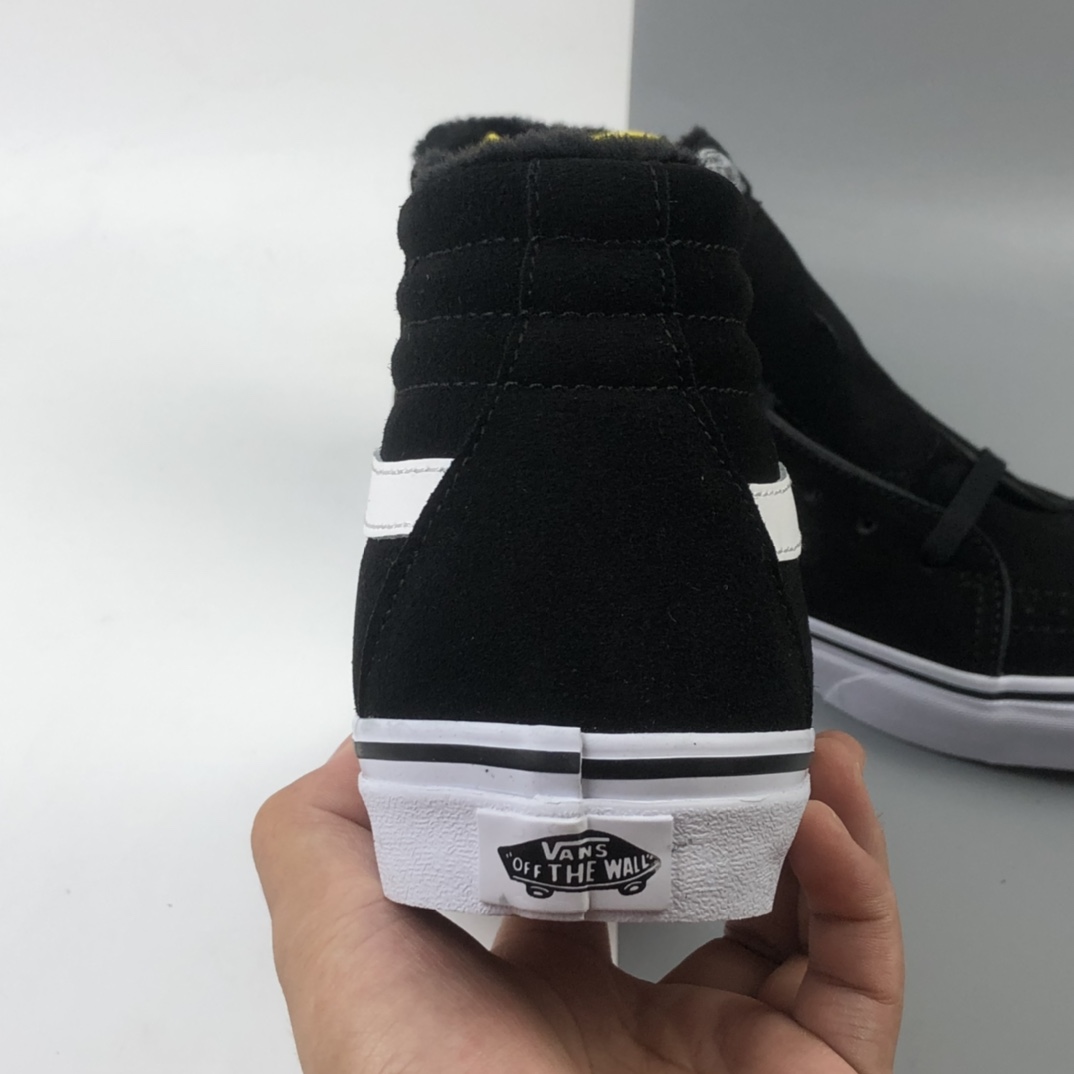180 加绒款  Vans Sk8-Hi 万斯麂皮高帮休闲板鞋 VN000TS9HPX