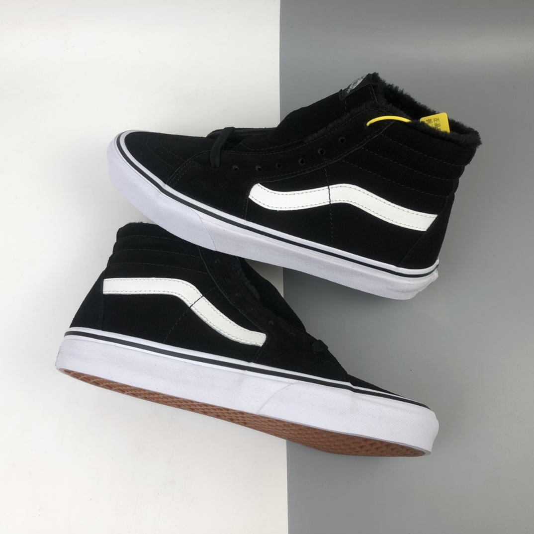 180 加绒款  Vans Sk8-Hi 万斯麂皮高帮休闲板鞋 VN000TS9HPX