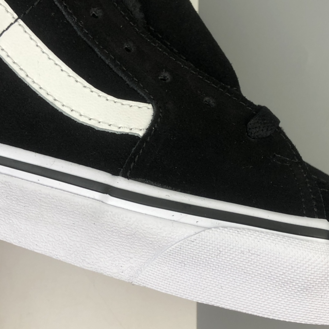180 加绒款  Vans Sk8-Hi 万斯麂皮高帮休闲板鞋 VN000TS9HPX