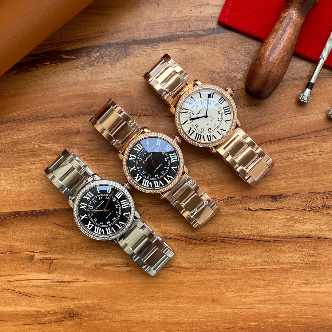 カーティエ メンズ腕時計 高級自動機械式モデル