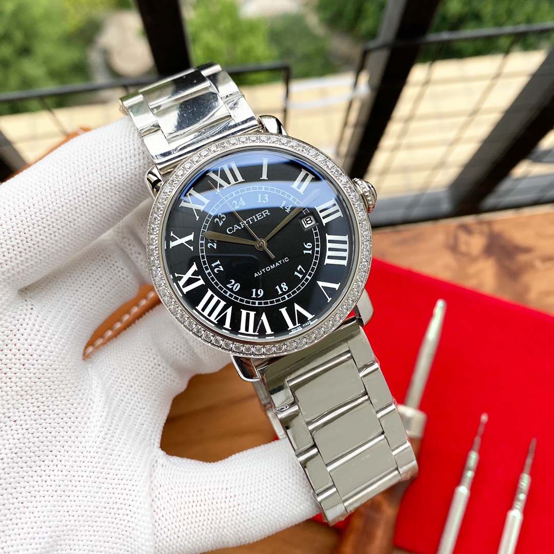 カーティエ メンズ腕時計 高級自動機械式モデル