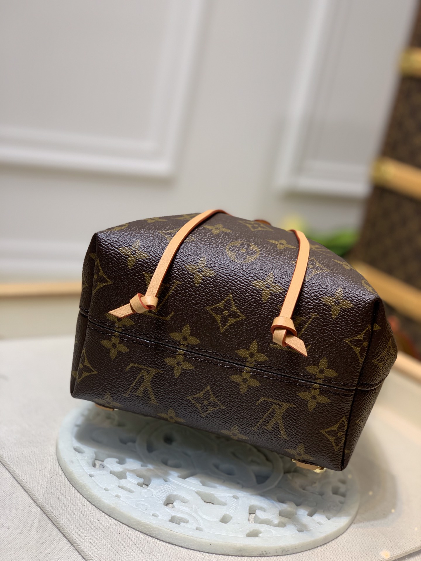 Louis Vuitton LV Montsouris BB 双肩包 M45502老花