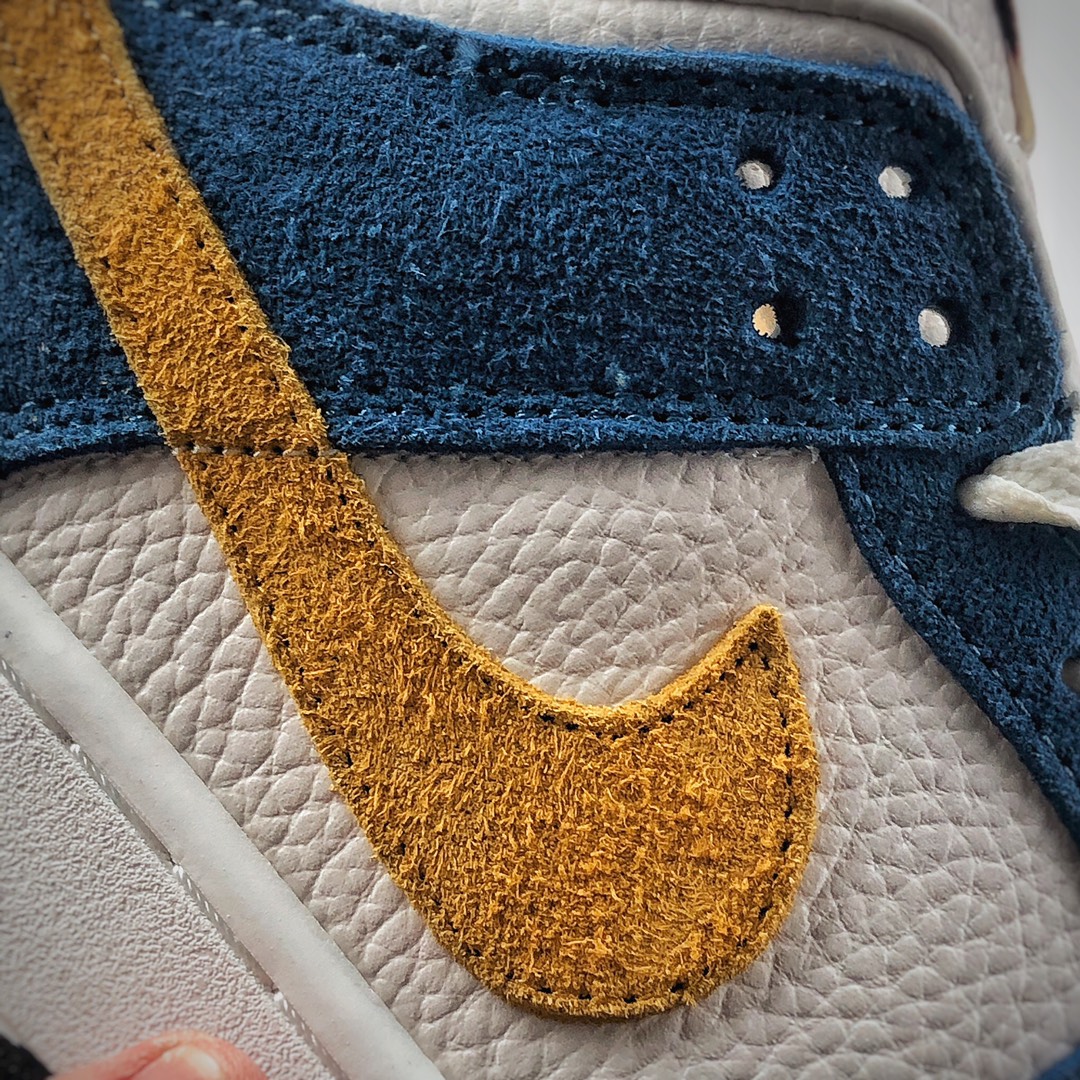 200  Kasina x Nike SB Dunk Low “80S Bus” 蓝黄 联名扣篮系列复古低帮休闲运动滑板板鞋CZ6501-100