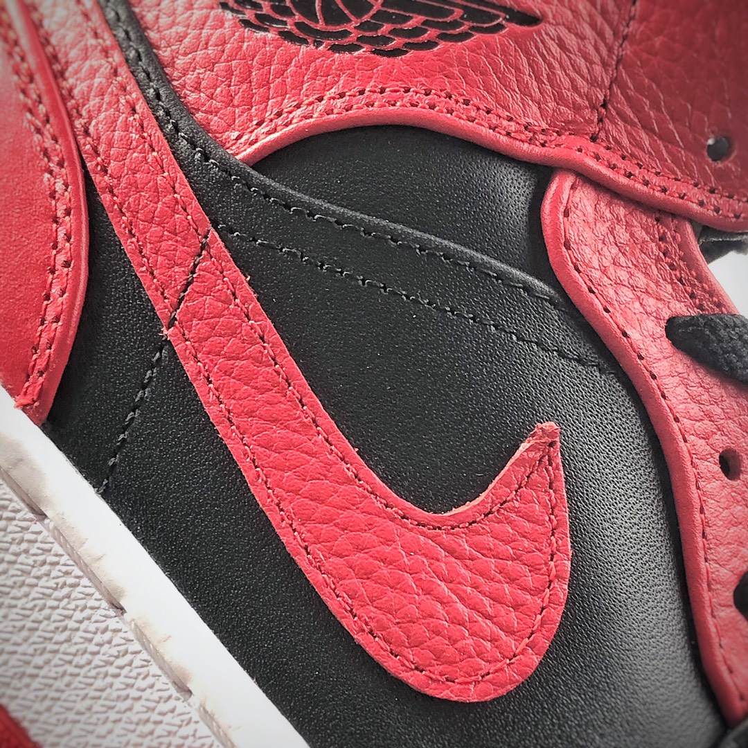 250 小禁穿 Air Jordan 1 Mid “Bred” 黑红小禁穿 554725-074