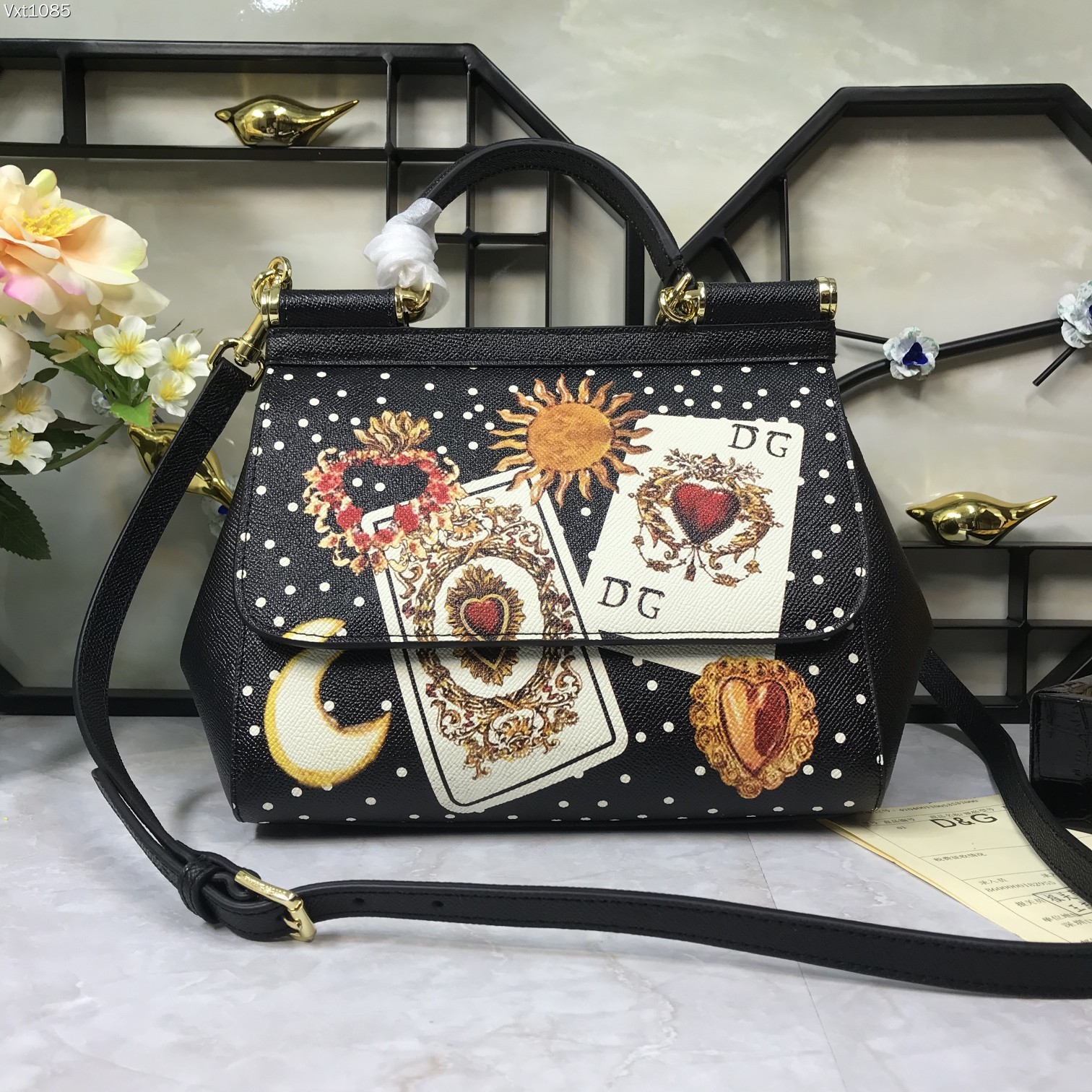 Dolce&Gabbana杜嘉班纳可斜挎配镜子海外代购专用品有范有气场全新包型任何搭配都可以只要有一颗时