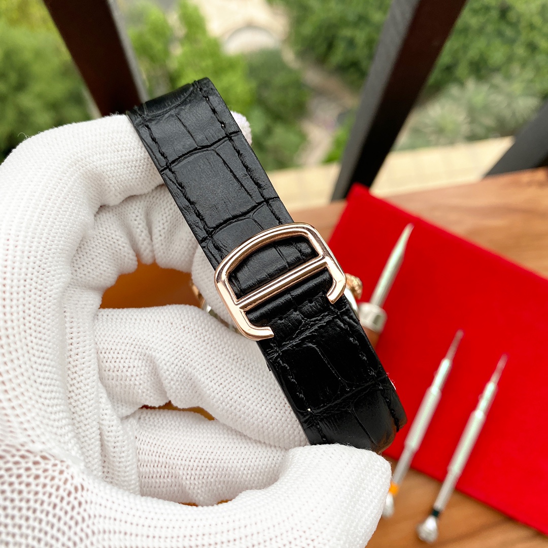 Cartier メンズ腕時計 - 高級316L精鋼製と全自動機械