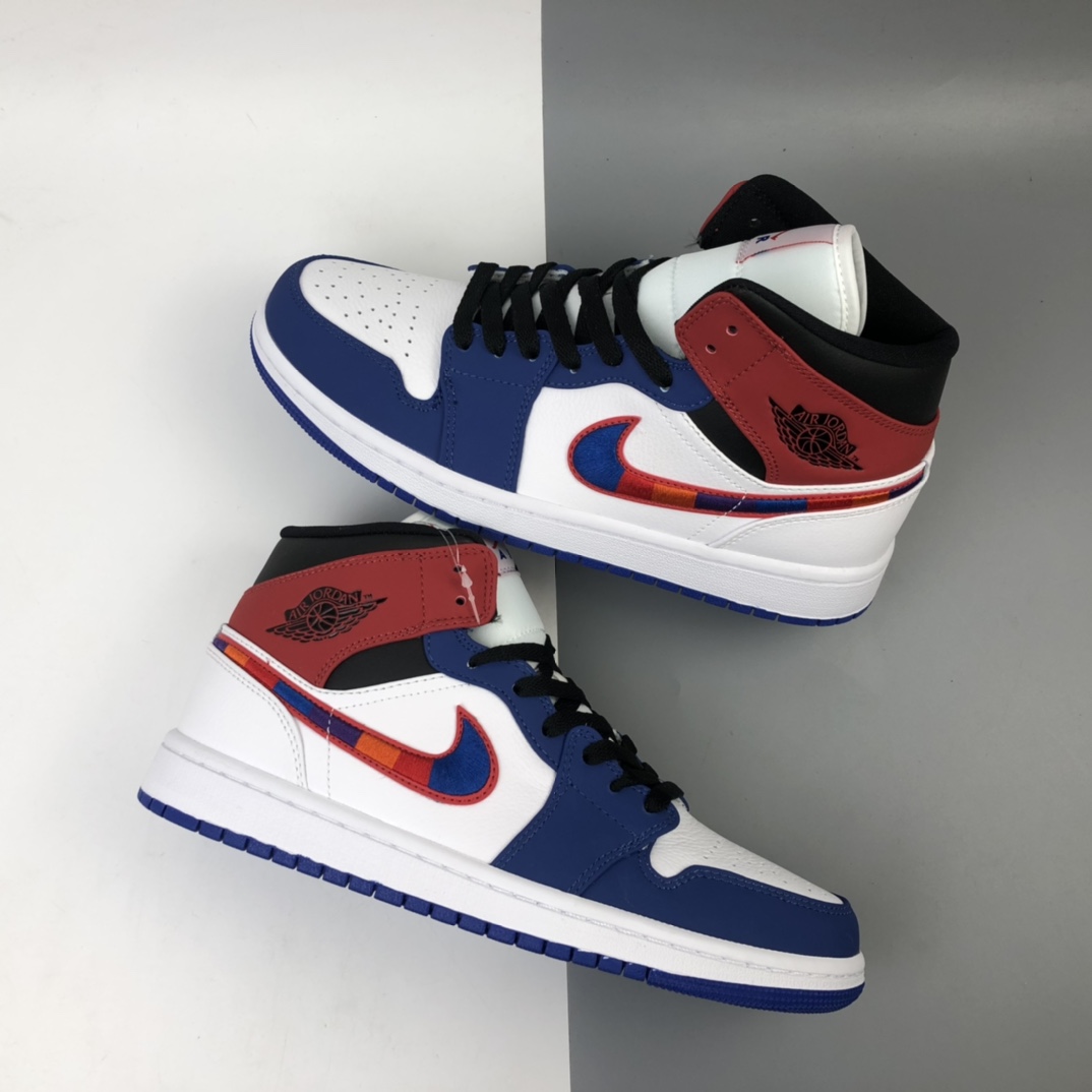 240 Air Jordan 1 Mid SE AJ1乔1中帮文篮化球鞋 852542-146
