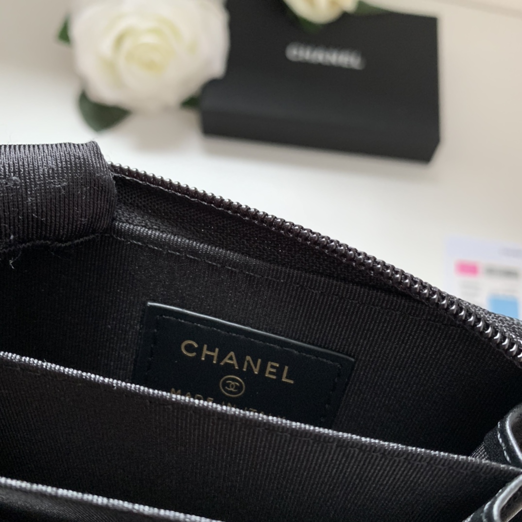 Chanel leboy拉链卡包到货 这款卡包容量比较大