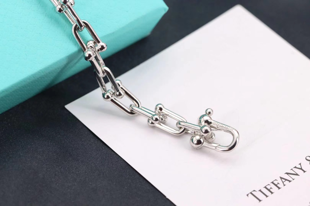Tiffany & Co. Tiffany&Co. hardwear 回行竹节搭扣手链