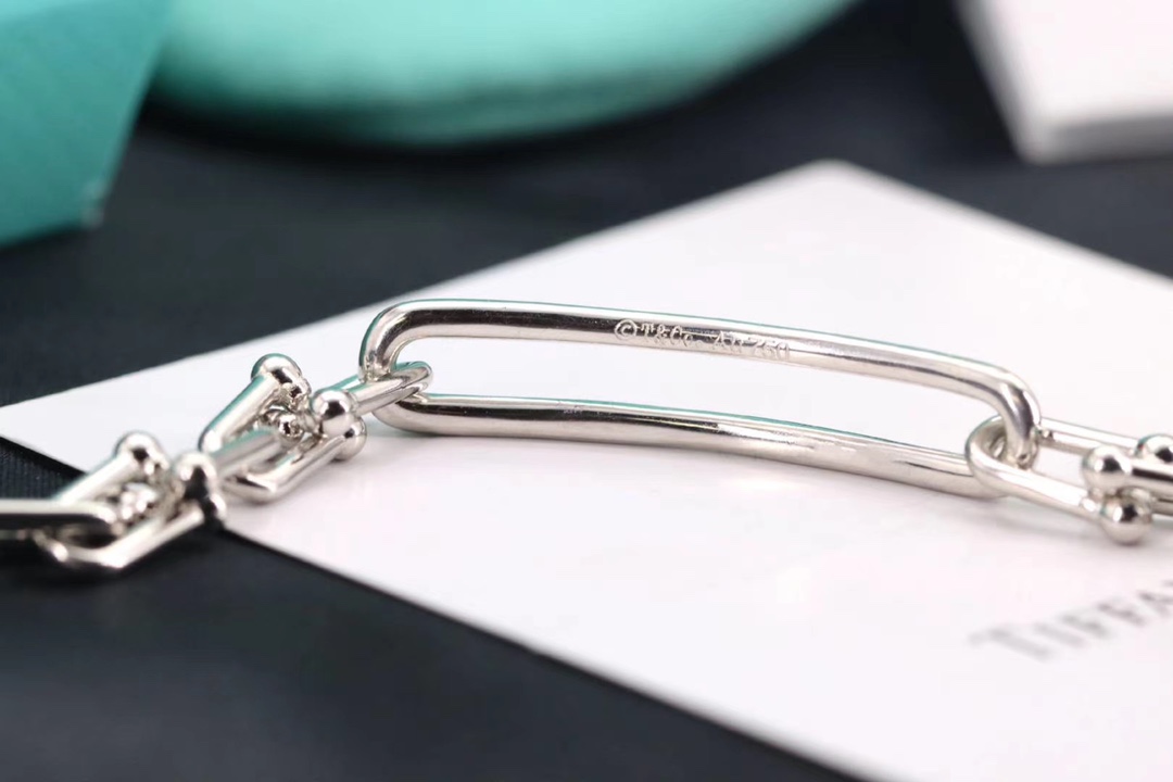 Tiffany & Co. Tiffany&Co. hardwear 回行竹节搭扣手链