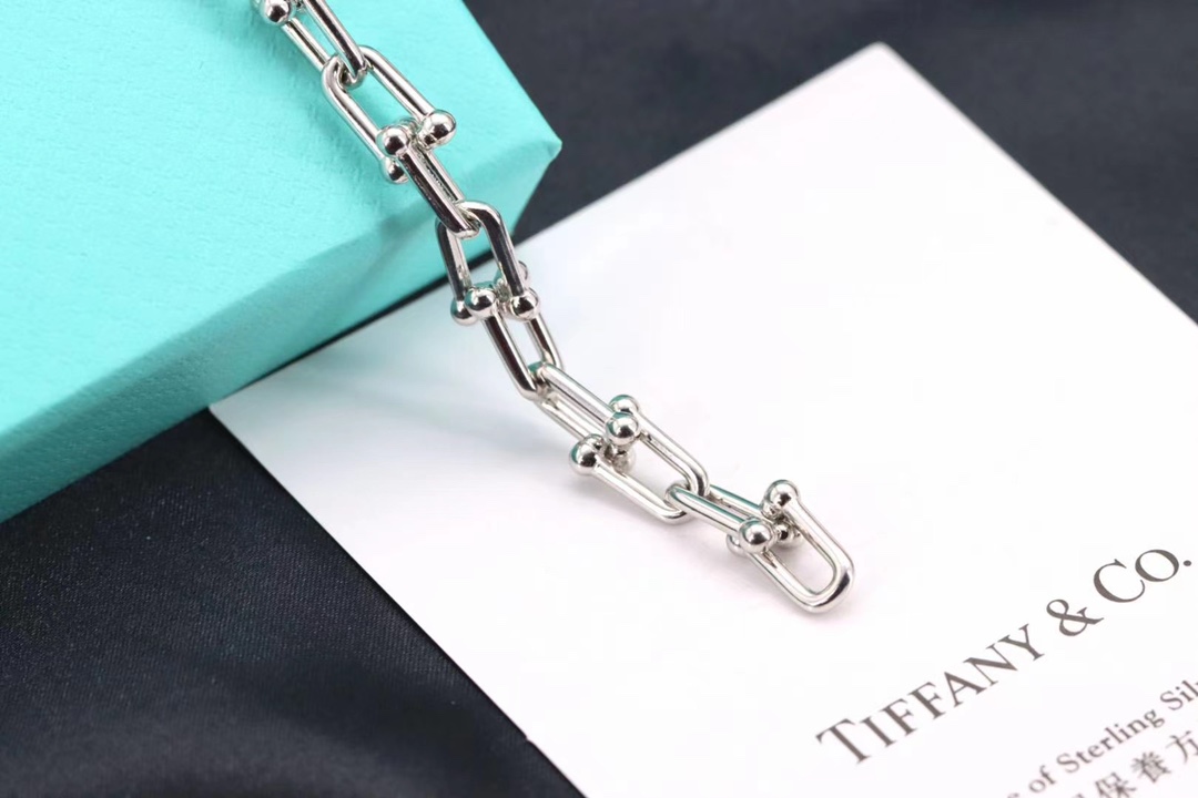 Tiffany & Co. Tiffany&Co. hardwear 回行竹节搭扣手链