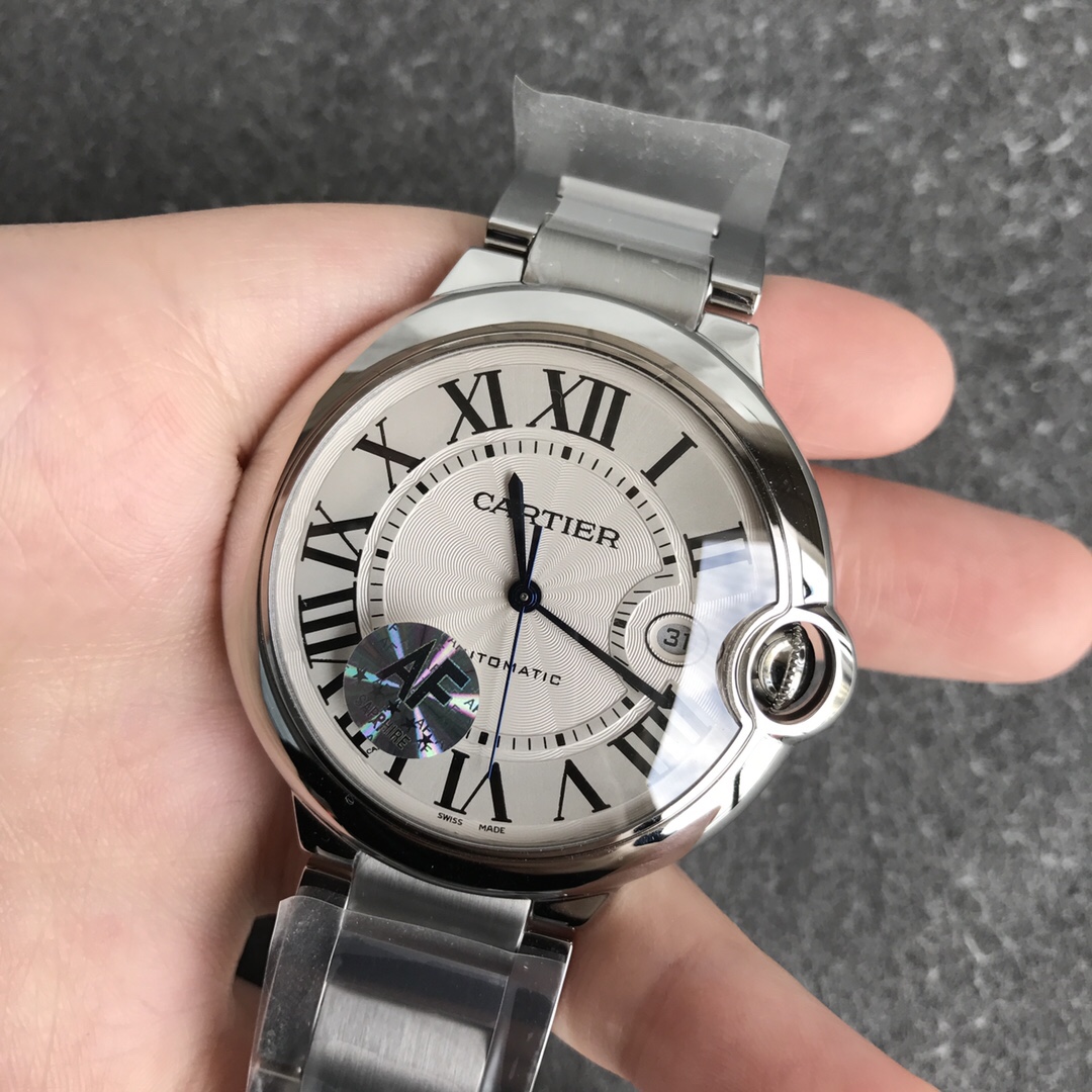 Cartier AF出品卡地亚蓝气球系列新款大号 原装开模配件可与原装互换 42 1x13mm 2824自动机械机芯