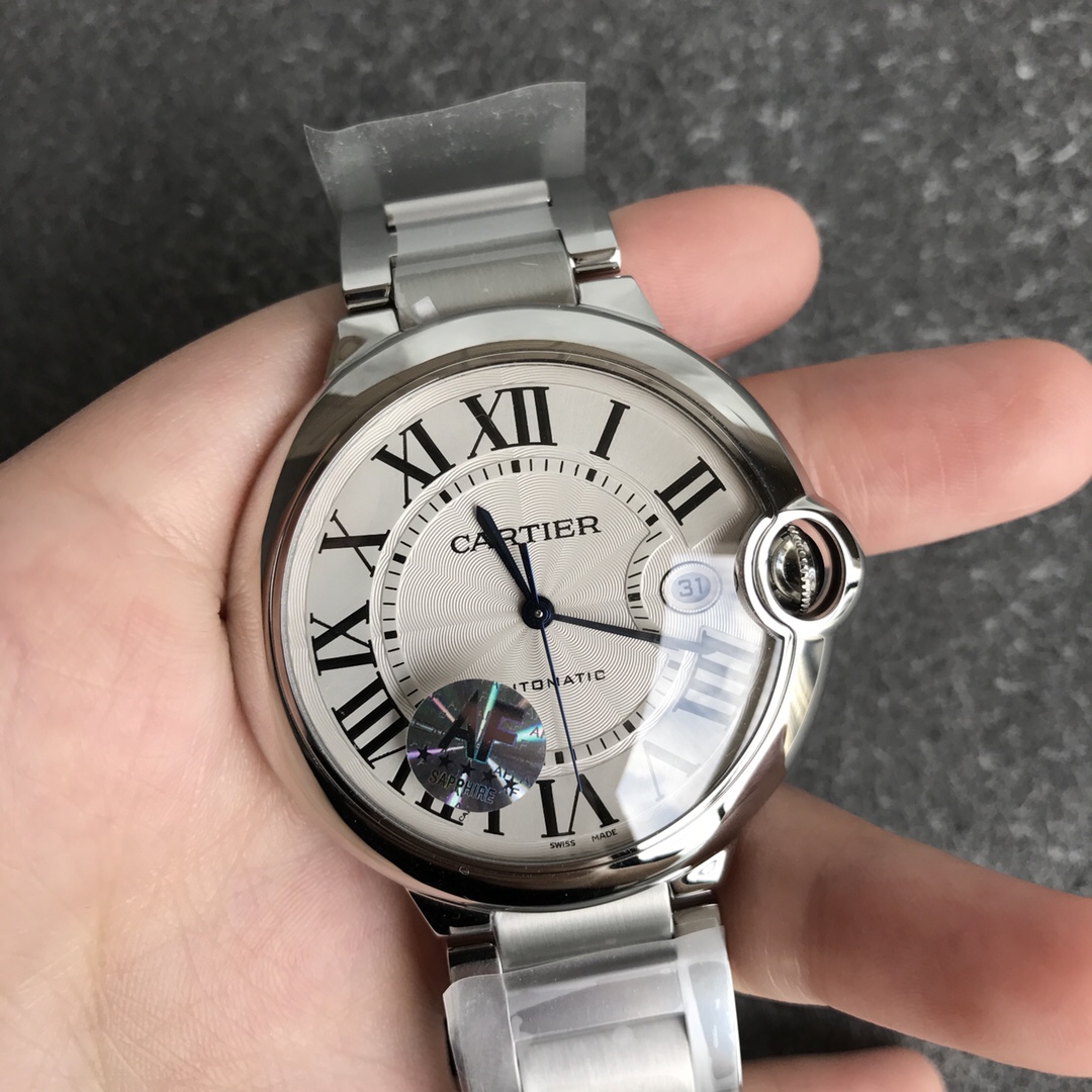 Cartier AF出品卡地亚蓝气球系列新款大号 原装开模配件可与原装互换 42 1x13mm 2824自动机械机芯