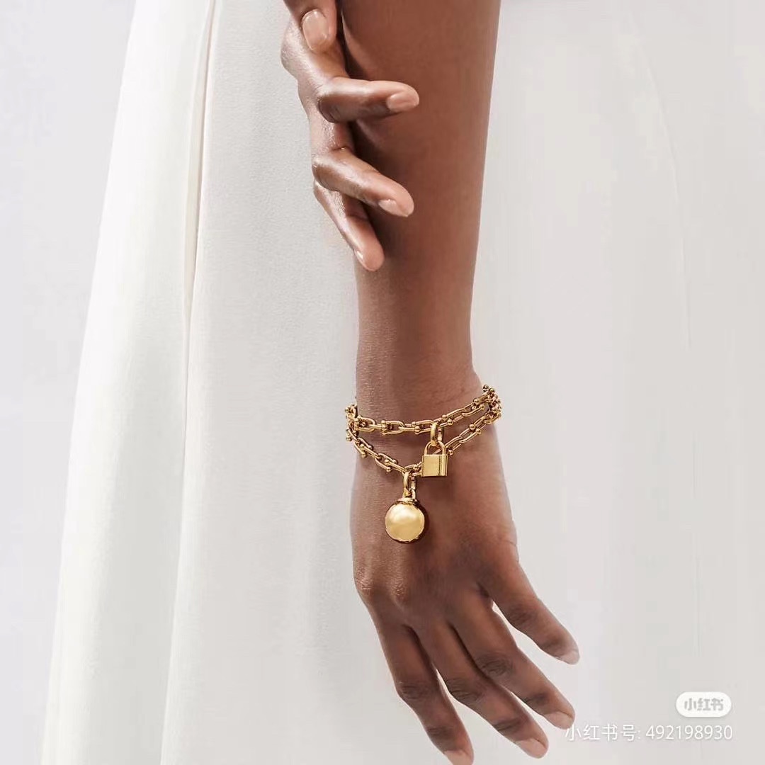 Tiffany & Co. Tiffany&Co. hardwear心锁圆球U型手链
