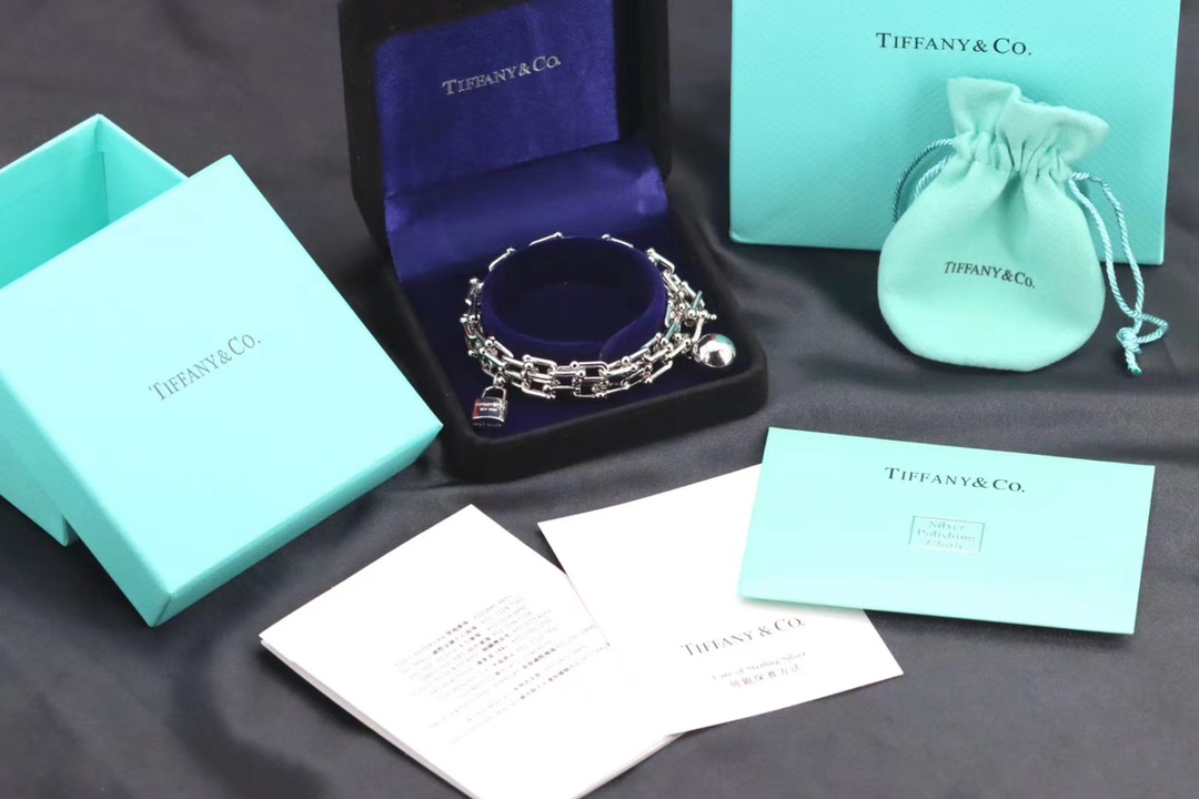 Tiffany & Co. Tiffany&Co. hardwear心锁圆球U型手链