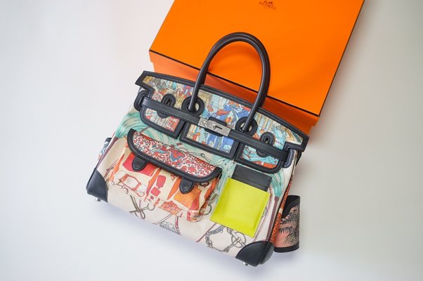 Hermes Birkin Bags Handbags Doodle Printing