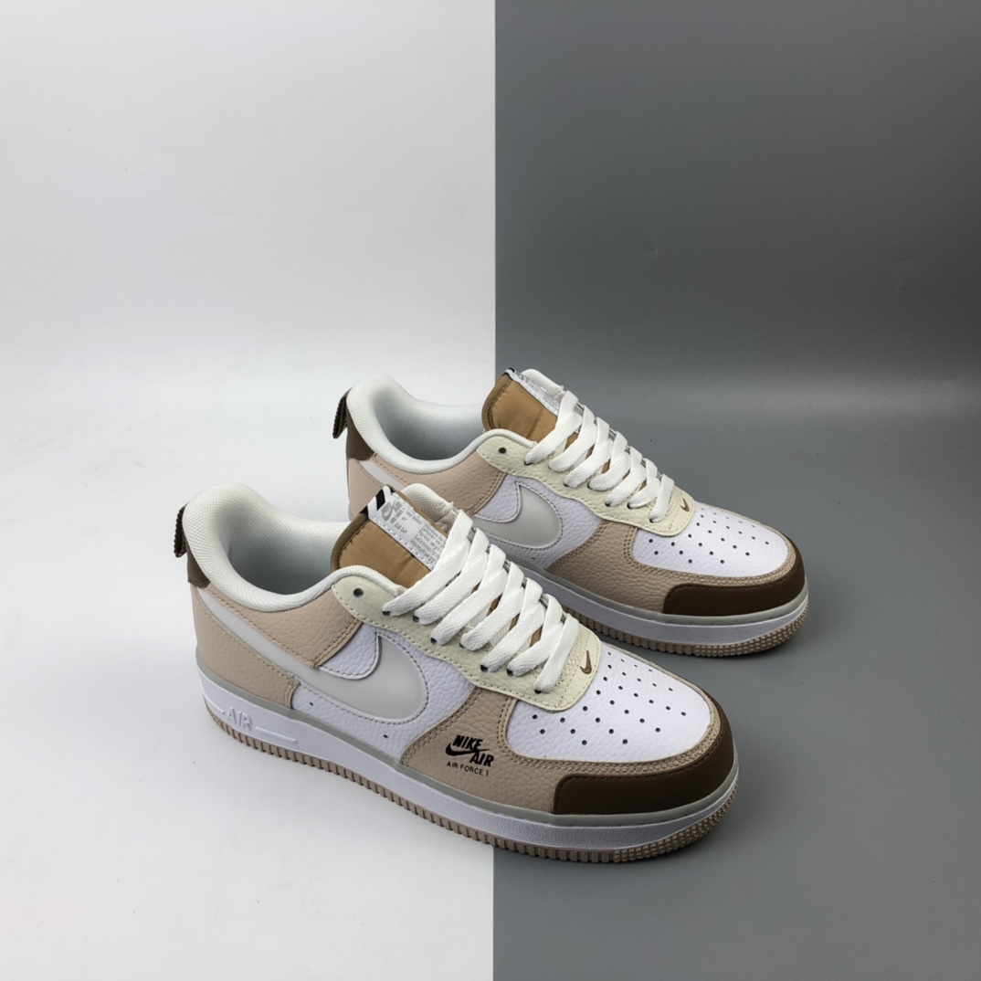 200 Nike Air Force 1 Premium“Shadow grey”空军一号白粉 CV3039-101