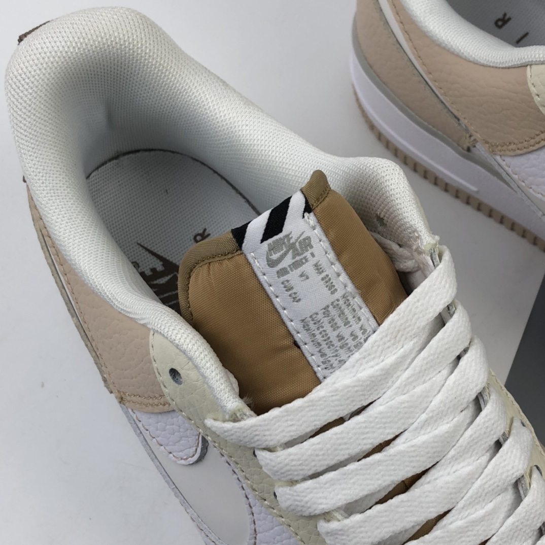 200 Nike Air Force 1 Premium“Shadow grey”空军一号白粉 CV3039-101