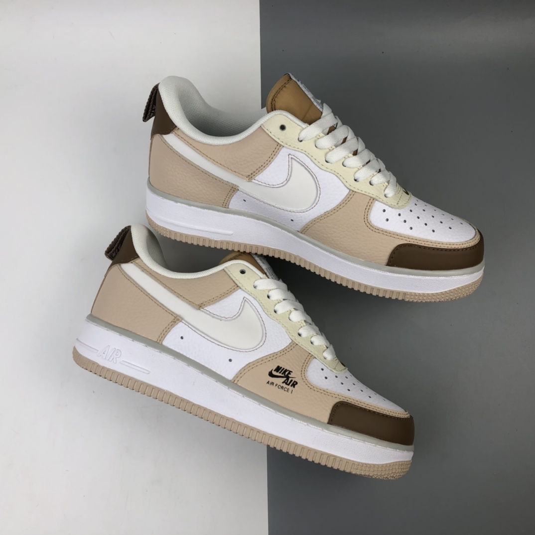 200 Nike Air Force 1 Premium“Shadow grey”空军一号白粉 CV3039-101